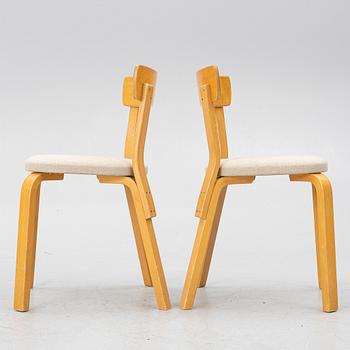 Alvar Aalto, chairs, a pair, model 69, Artek.