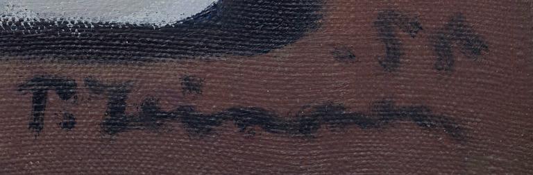 PAAVO LEINONEN, olja på duk, signerad och daterad -55.