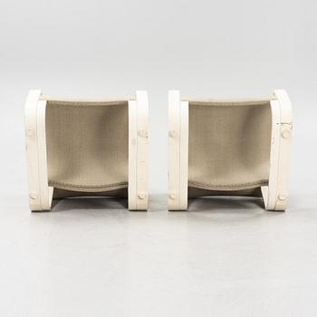 Jan Bocan, a pair of armchairs, second half of the 20th centruy.
