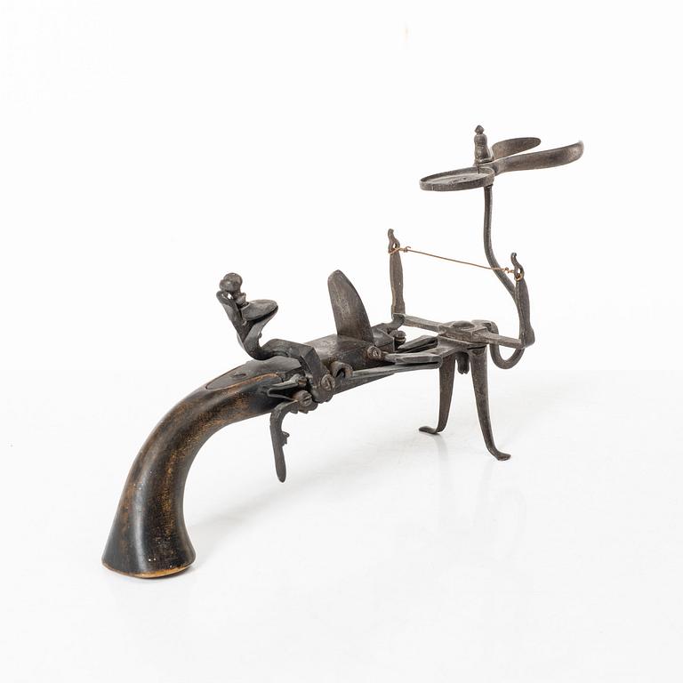 A mechanical flintlock from Wedevåg ironworks, later part 18th century / early 19th century.