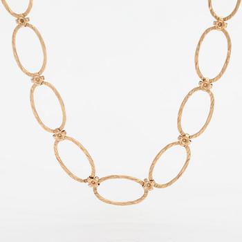 Elis Kauppi, A 14K goldnecklace. Kupittaan kulta, Turku,