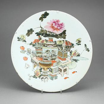 FAT, porslin, Kina sent 1800-tal.