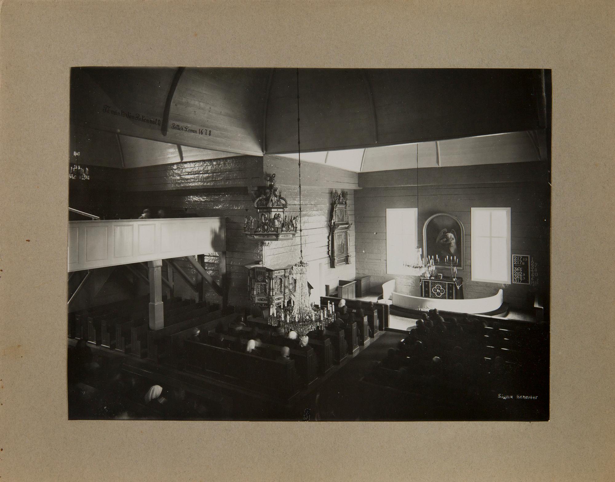 Signe Brander, eleven photographs, mounted on cardboard. First quarter of the 20th century.