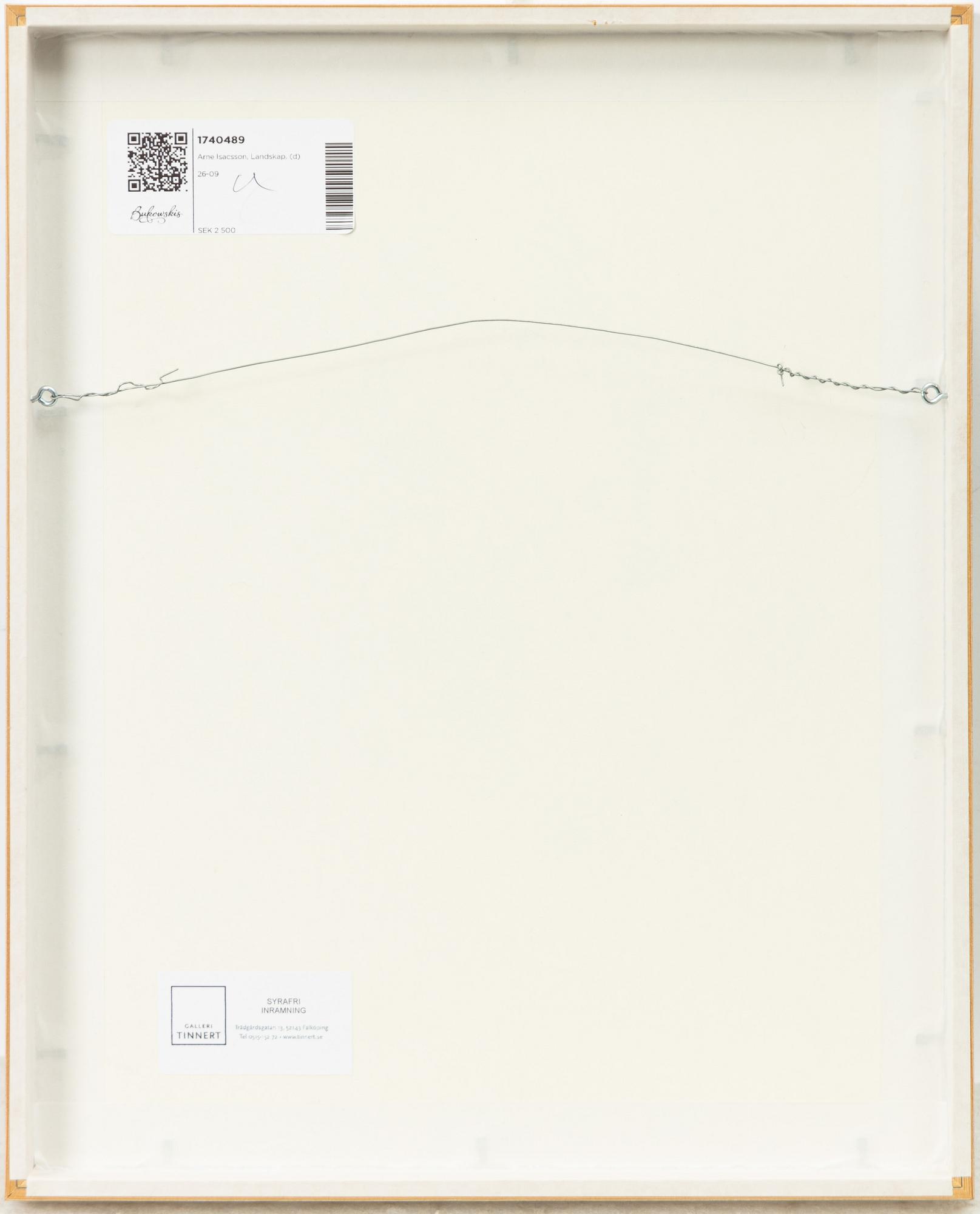 Arne Isacsson, Landscape.