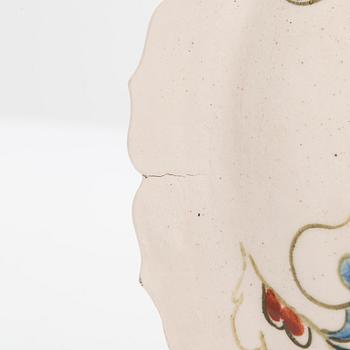 Greta-Lisa Jäderholm-Snellman, a ceramic bowl signed G.L.J. Châtillon, around year 1920.