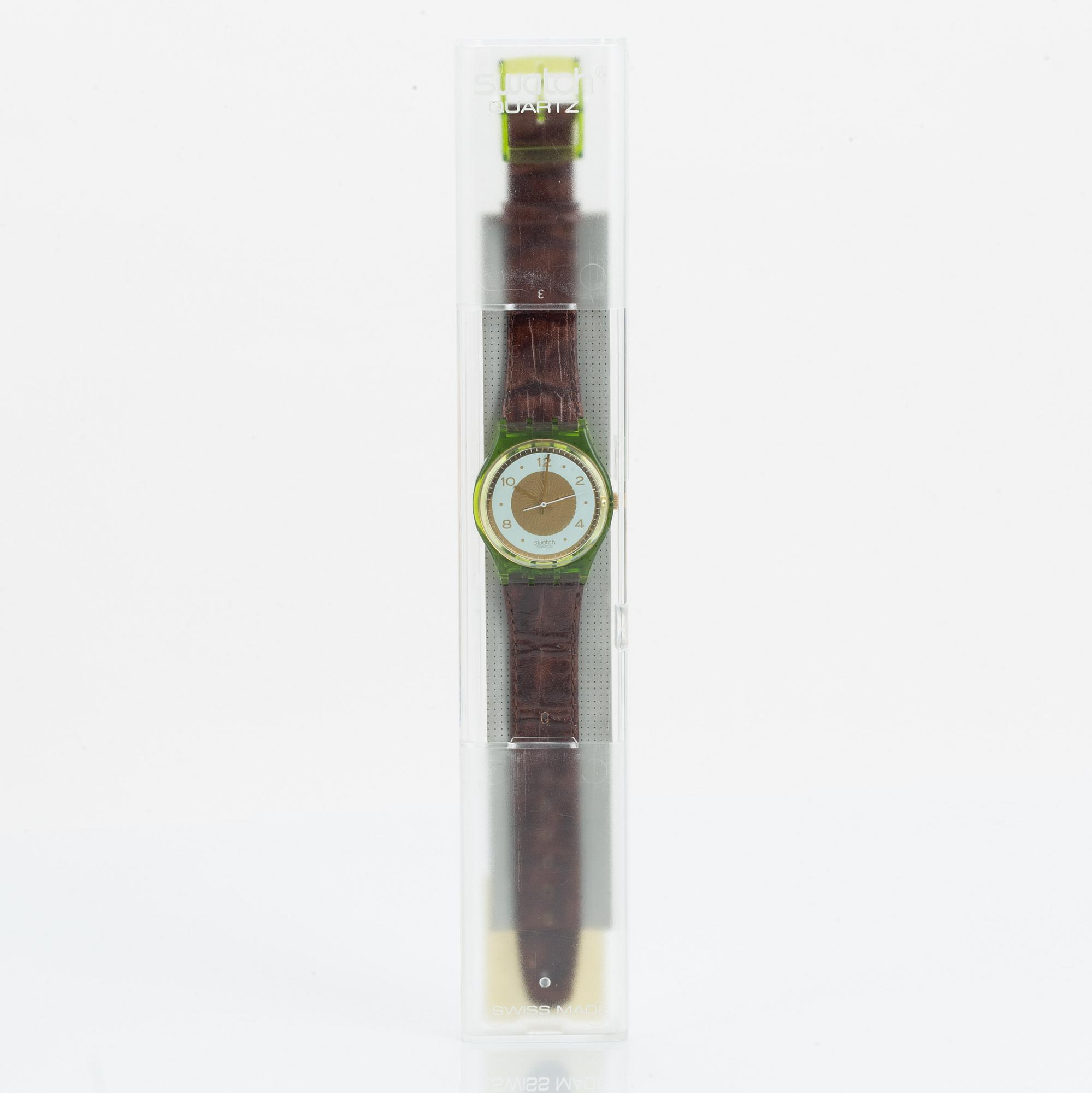 Swatch, Galleria, wristwatch, 34 mm.