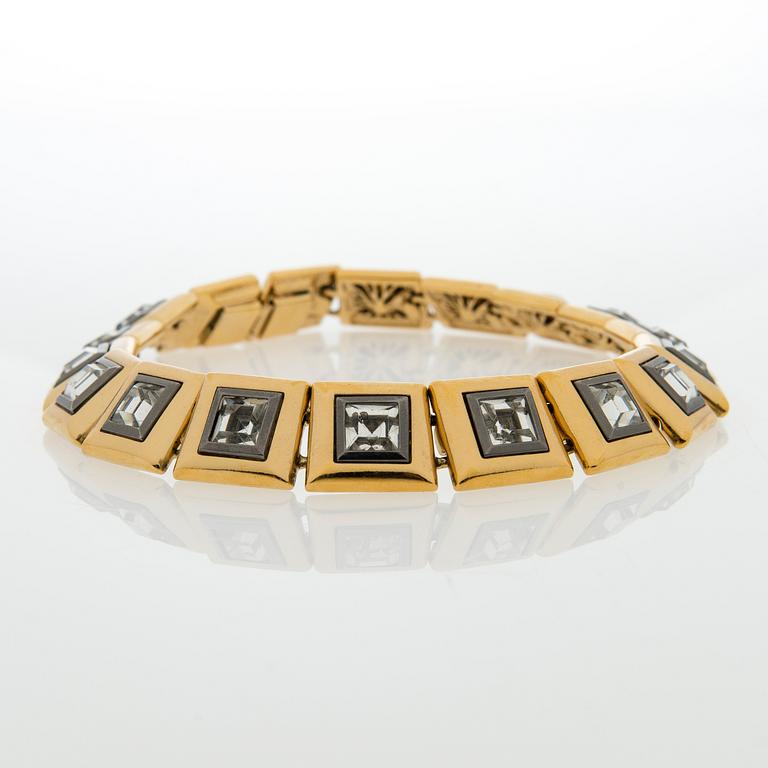 NECKLACE, costume jewelry, Yves Saint Laurent.