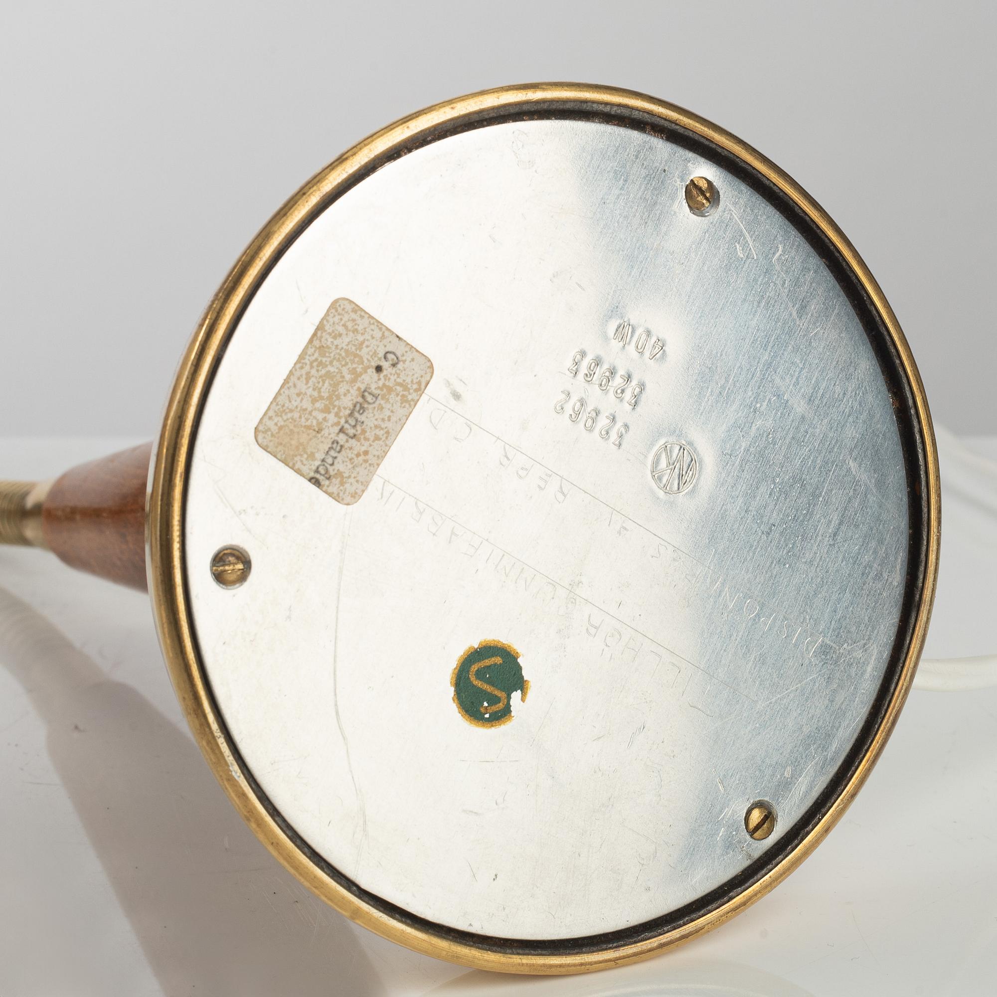 Bertil Brisborg, bordslampa, modell "32963", Nordiska Kompaniet 1950-tal.