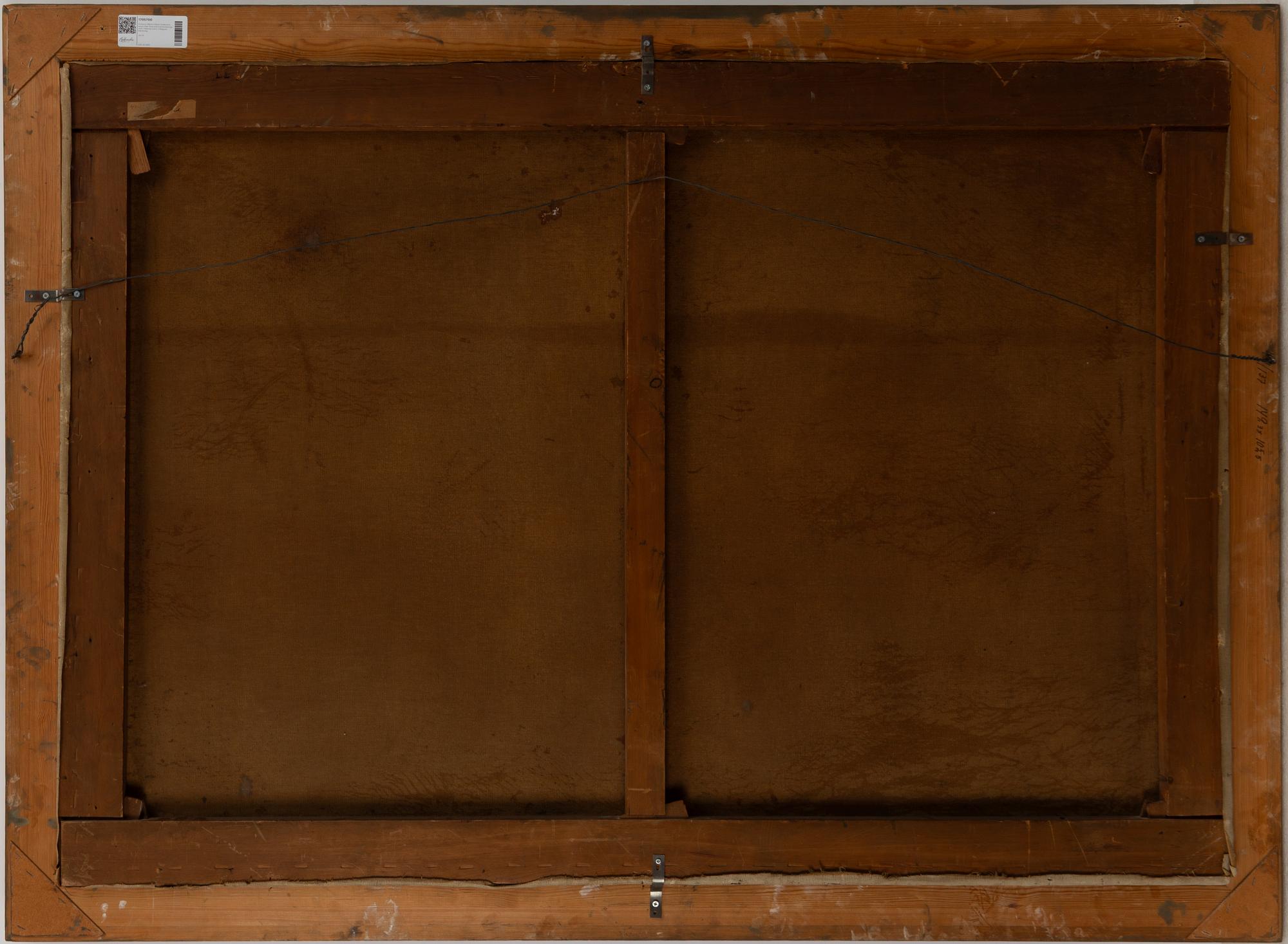 Gustave (Gustaf) Albert  (Gustaf Albert Andersson), Motif from Øresund with Kronborg Castle.