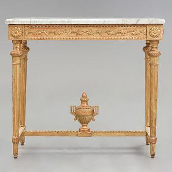 KONSOLBORD, stockholmsarbete, 1700-talets slut, gustavianskt.