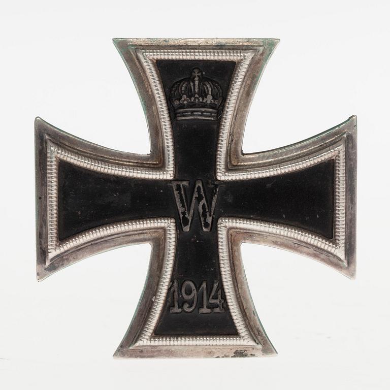 JÄRNKORSET, Tyskland, Första världskriget 1914–1918.