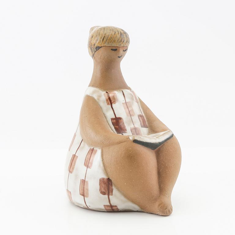 Lisa Larson, figurine "Charlotta" from the series "ABC Girls," Gustavsberg.