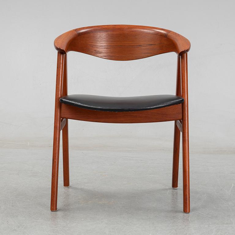 Erik Kirkegaard, a 1960's teak stool.