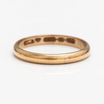 Ring, 18K guld. Auran Kultaseppä. Åbo 1956.
