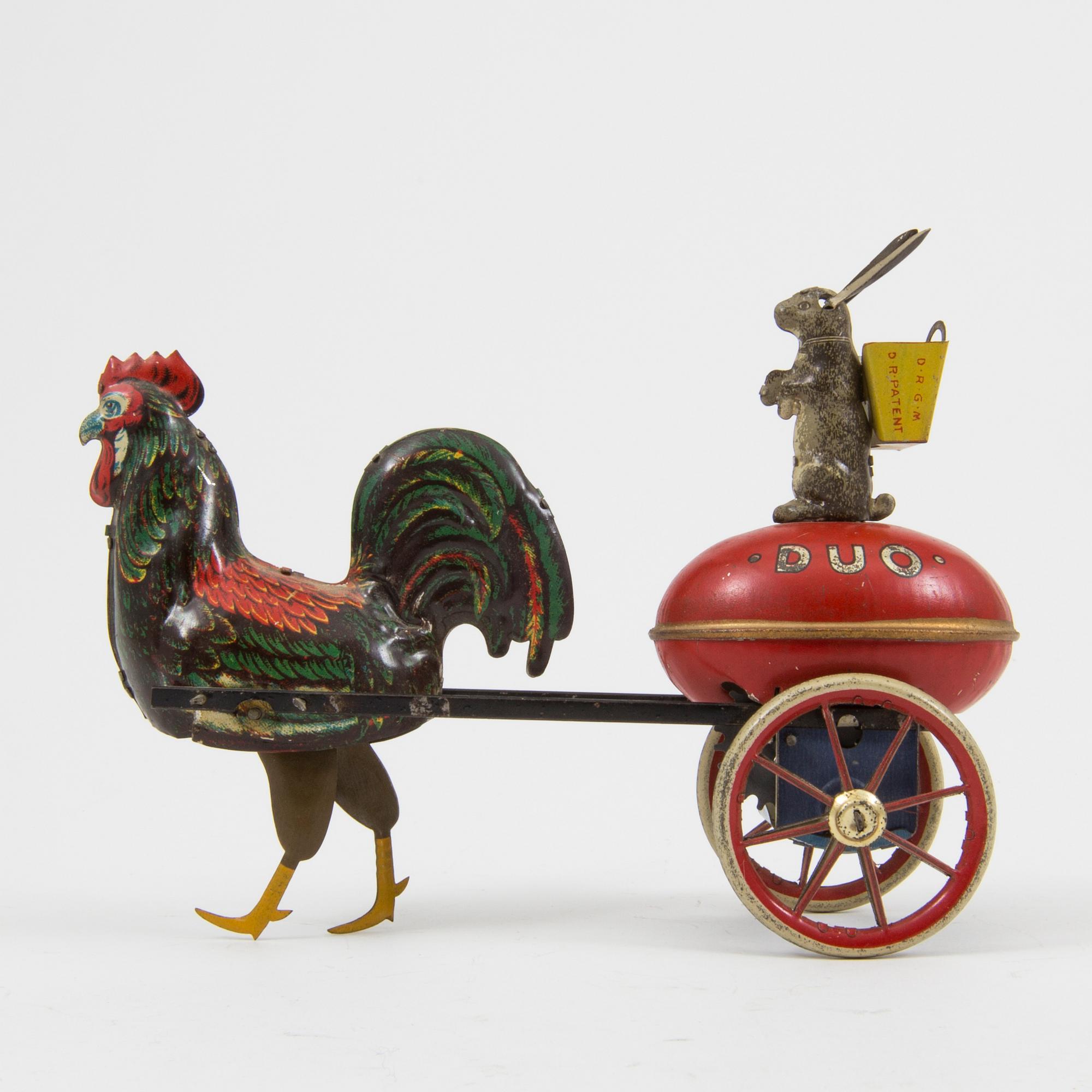 A Lehmann tinplate "Duo 722" Germany. In production 1918-45.