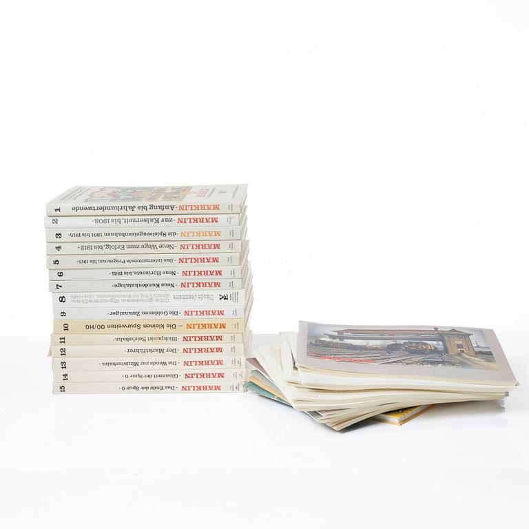 Märklin, Böcker och kataloger, 26 volymer.