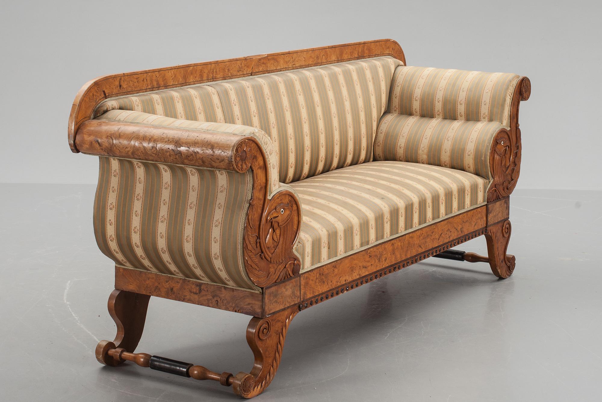 SOFFA, senempire, europa, 1800-talets första hälft.