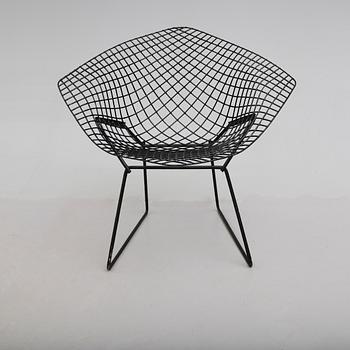FÅTÖLJ, "Diamond Chair", Harry Bertoia, 1900-talets andra hälft.
