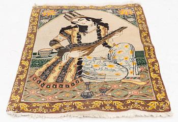 Matta, orientalisk, ca 100 x 65 cm.