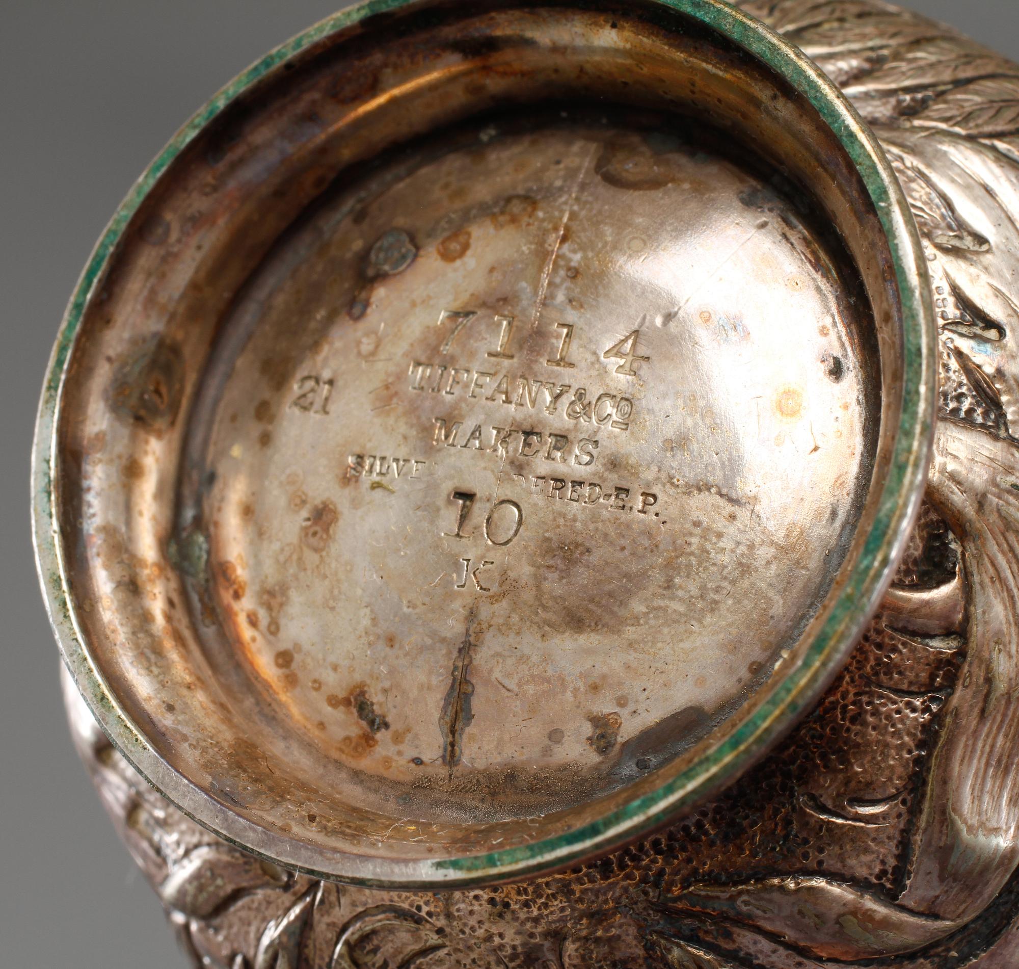 SOCKERRUSKA, silver, Tiffany & Co, 1900-talets första hälft.