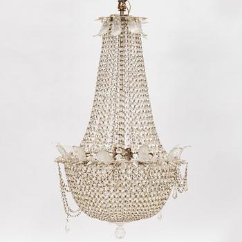 Ljuskrona, empirestil, 1900-tal.