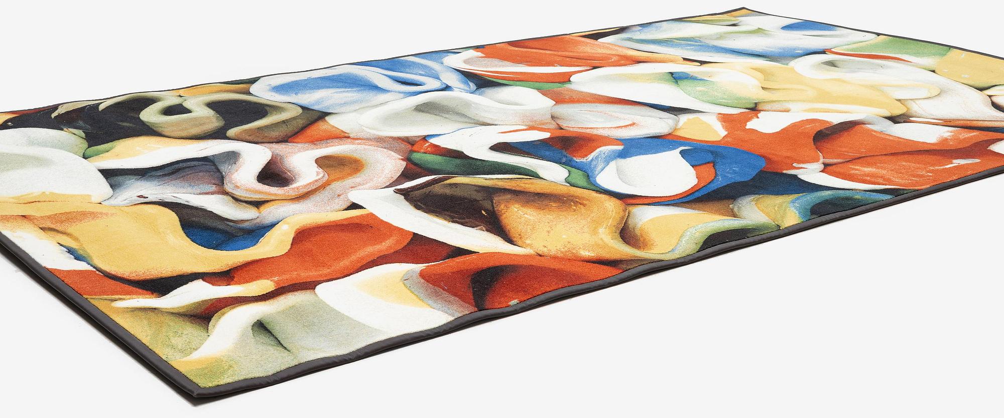 Matthias van Arkel, a hand tufted 'Flat Painting Baroque' carpet, c 456 x 260 cm, EGE Carpets, Denmark 2023.