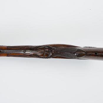 THE SHOTGUN OF WRITTER JOHAN LUDVIG RUNEBERG, black powder, Belgium 1840s.