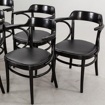 KARMSTOLAR, 6 st, "Cattelin" Gemla.