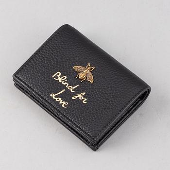 GUCCI, wallet, "Blind for love"-collection.