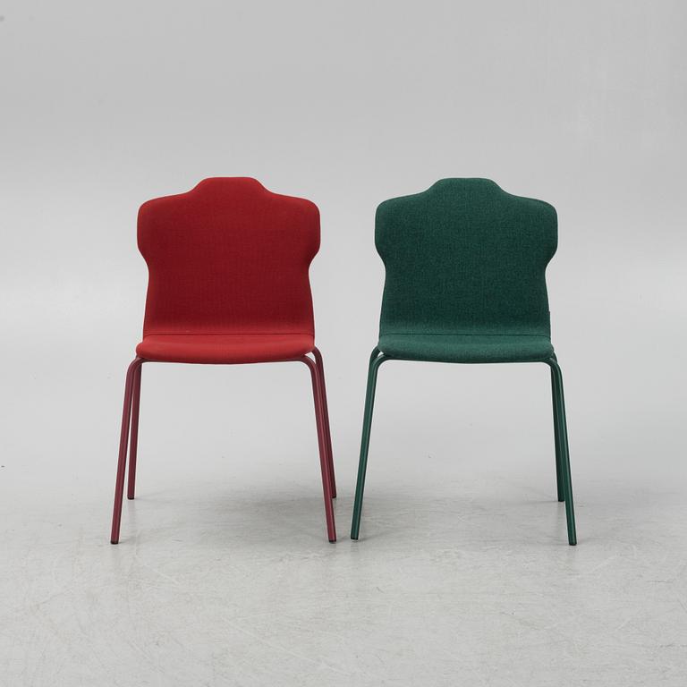 Claesson Koivisto Rune, two 'Jacket' prototype chairs, Offecct.