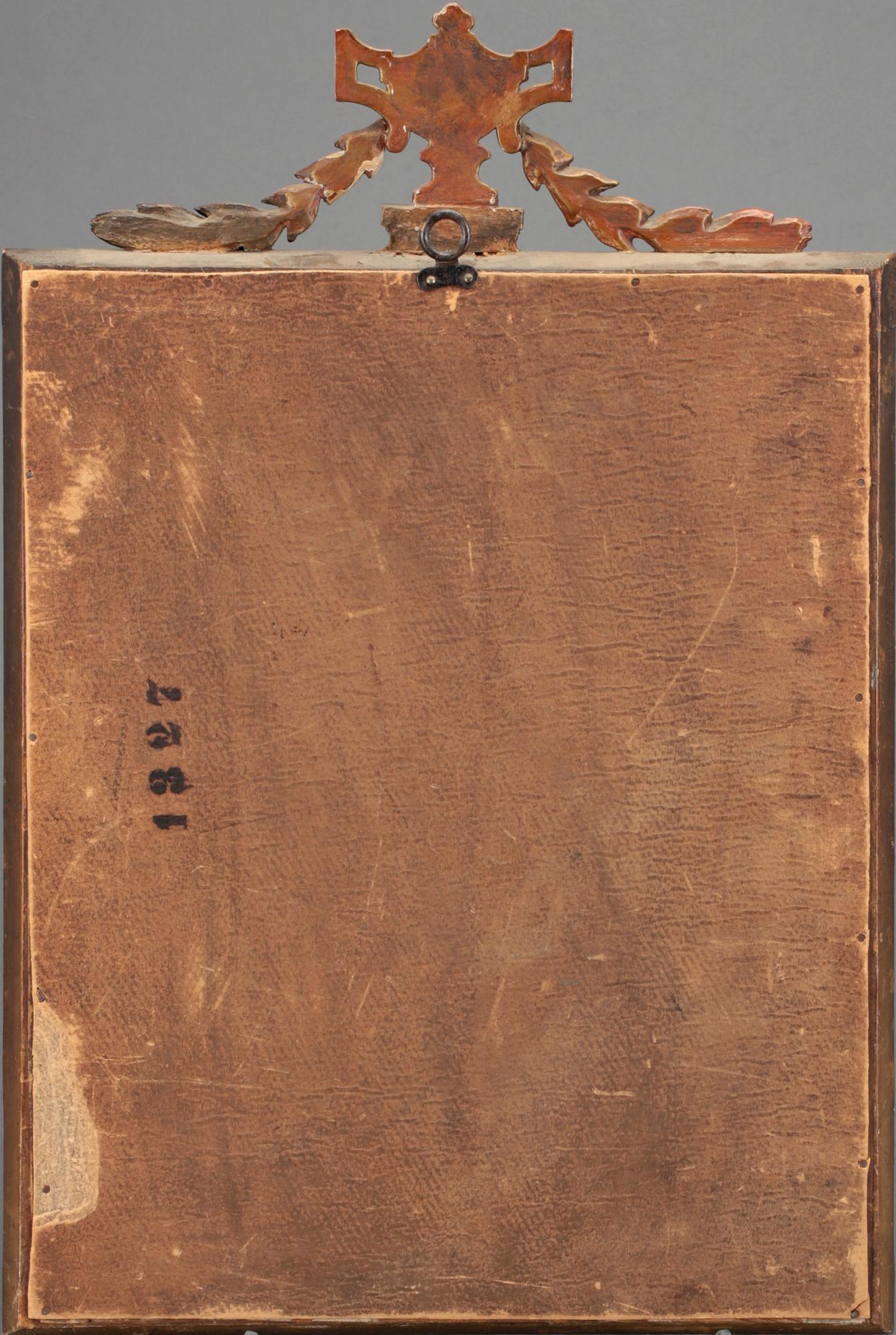 OKÄND KONSTNÄR, gouache på duk, 1800-tal.