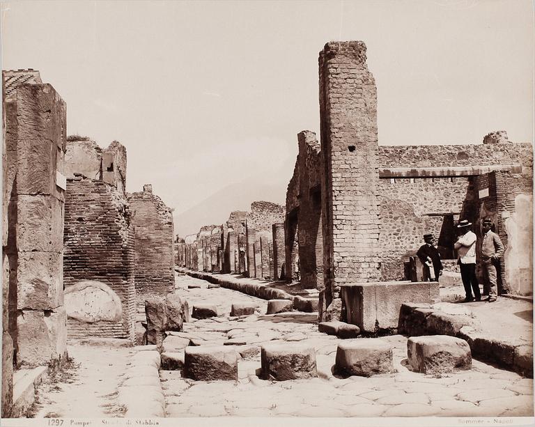 FOTOGRAFIER, 10 st, Sverige, Frankrike, Italien, sent 1800-tal.