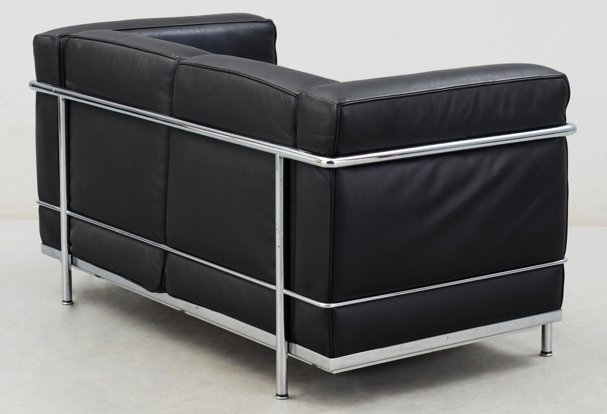 SOFFA, "LC 2", Le Corbusier, Cassina, Italien.