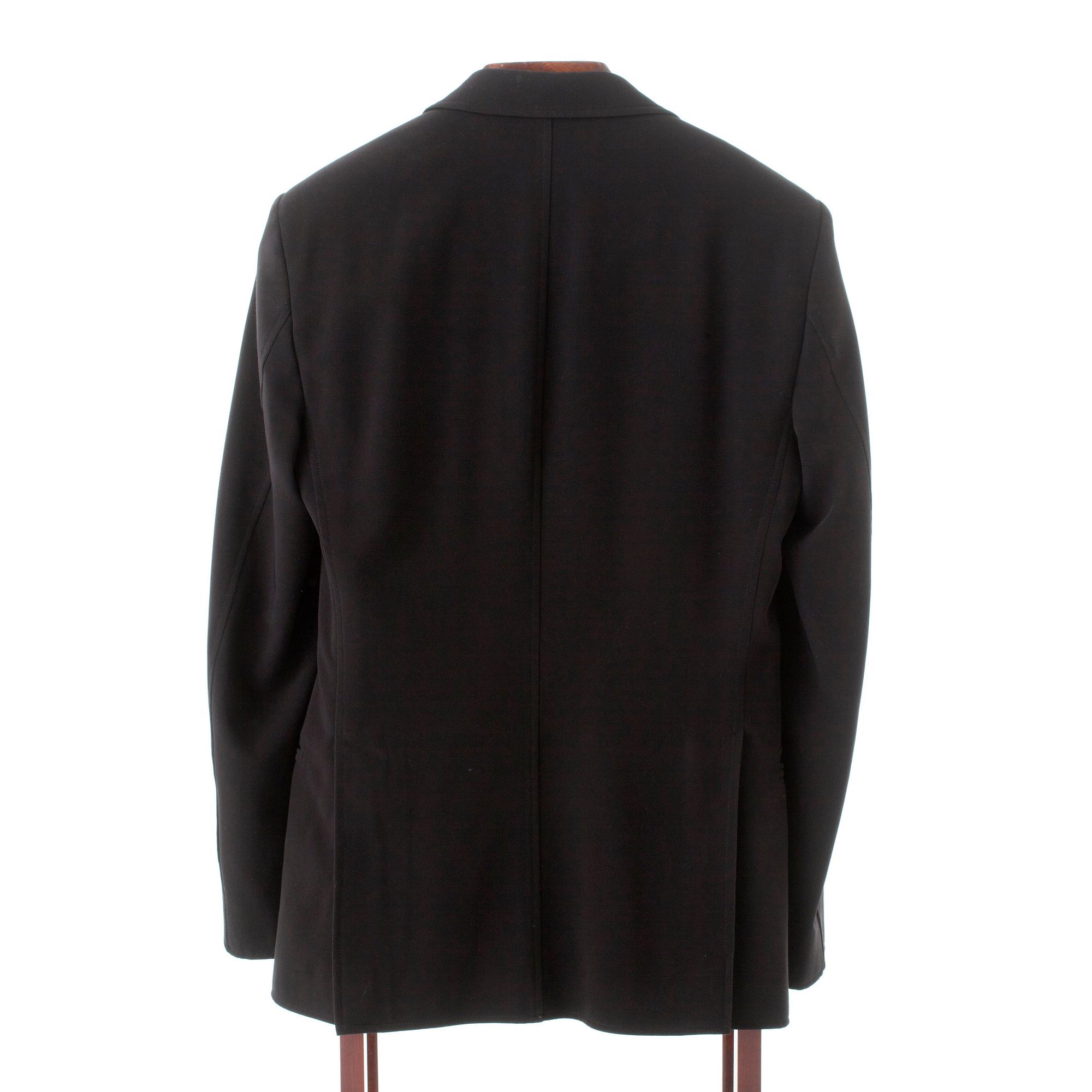 ARMANI emporio, a black jacket.