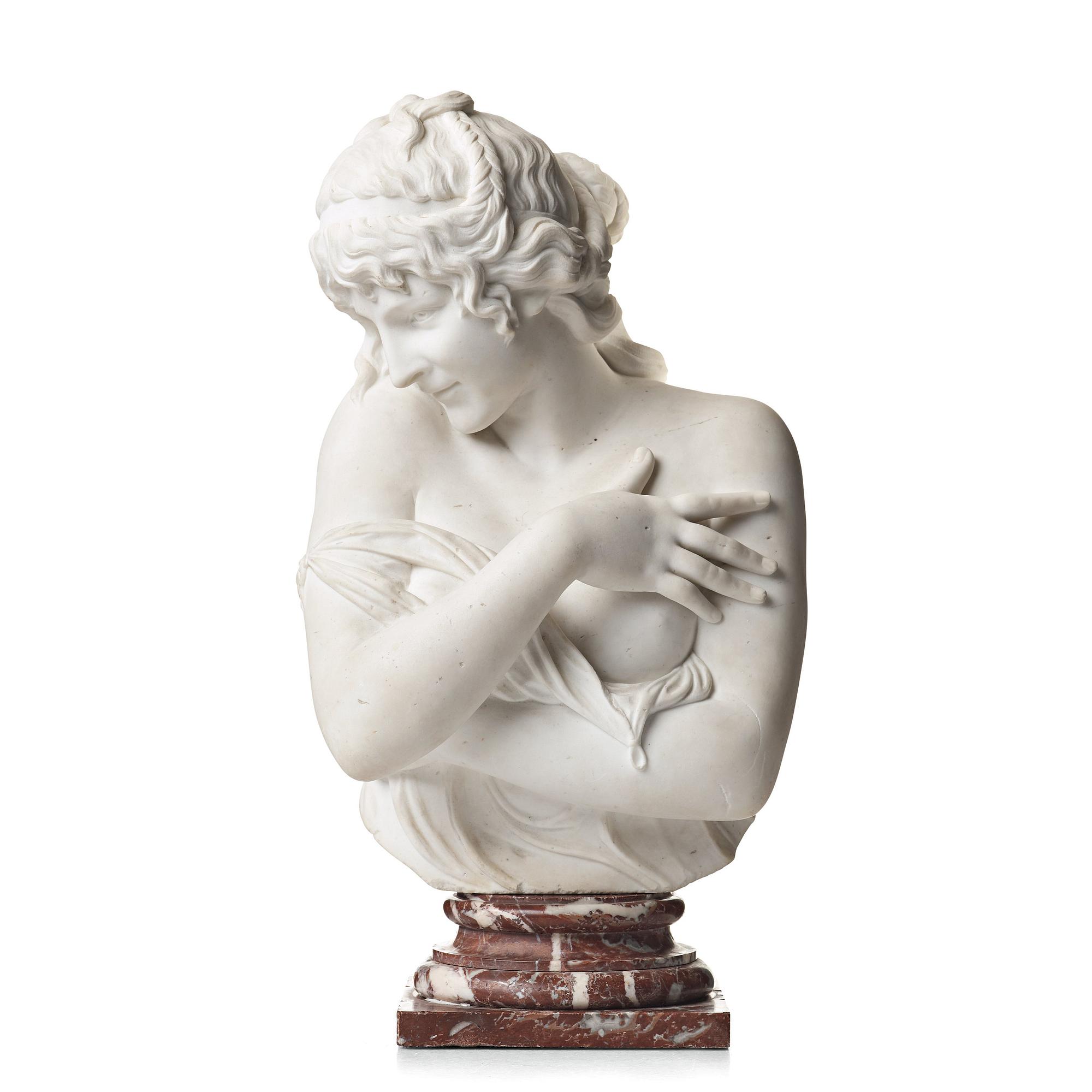 Jean-Antoine Houdon After, Young lady.