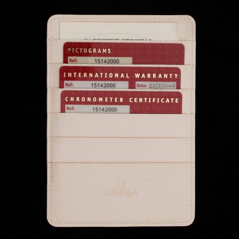 OMEGA, Constellation, Double Eagle, Co-Axial, Chronometer, chronograph, wristwatch 41 mm,