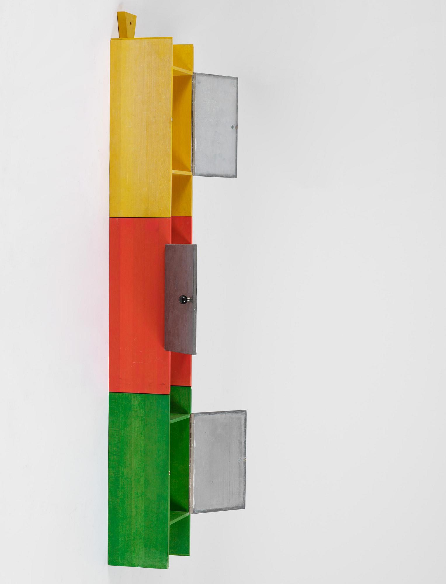 Thomas Sandell, a set of three "Bröllopsskåp" cabinets, ed. 200, Asplund, Stockholm, post 1990.