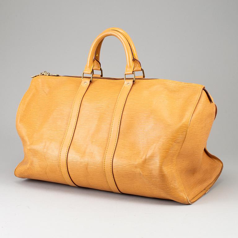 LOUIS VUITTON, weekendbag, 'Epi keepall 50'.