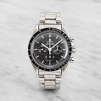 51. OMEGA, Speedmaster Professional (T SWISS MADE T), "Tachymetre", chronograph, wristwatch, 42 mm,