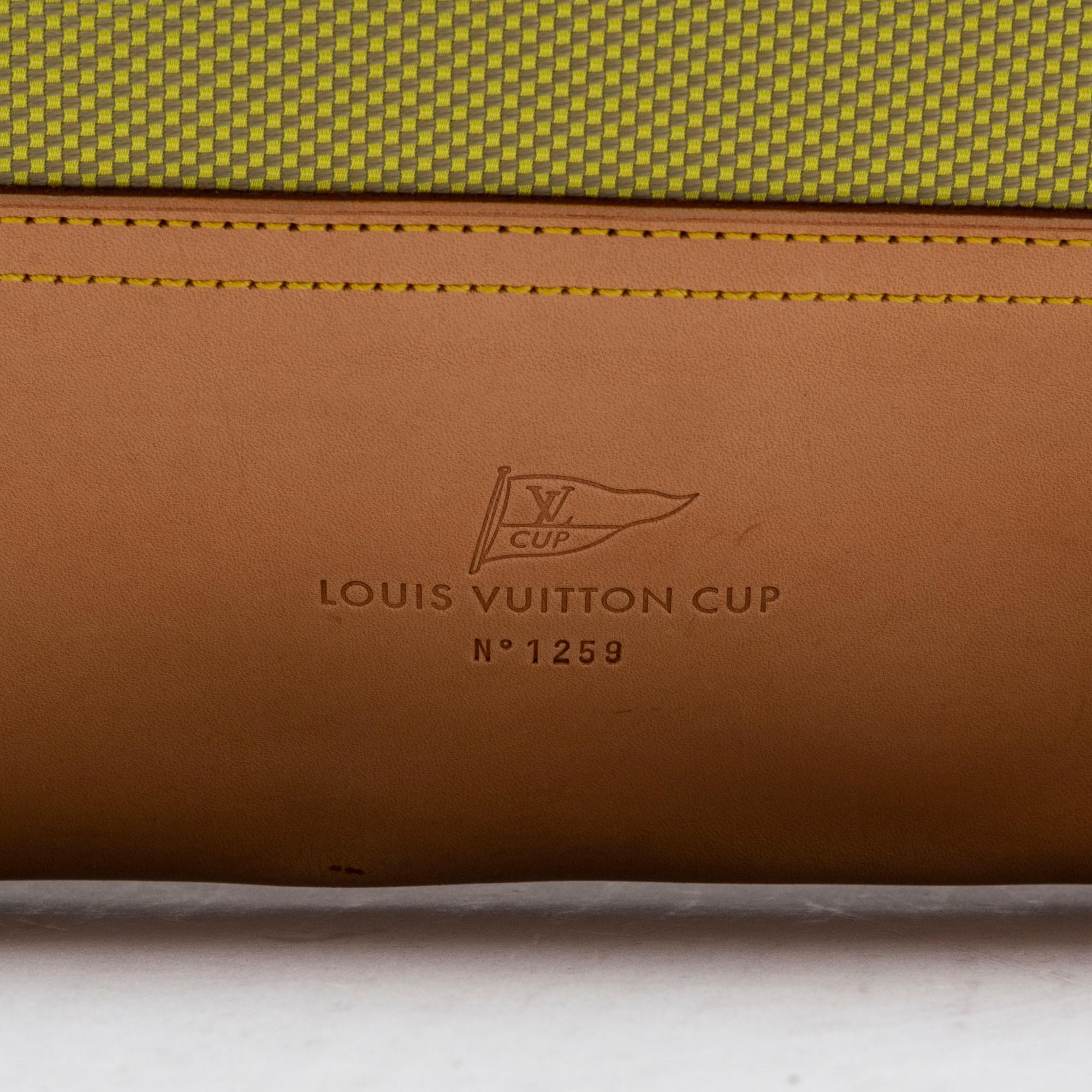 LOUIS VUITTON, resväska, "Damier Geant Americas Cup Cube Travel bag".