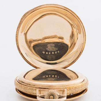 Hamilton watch company pocket watch 14 ct.