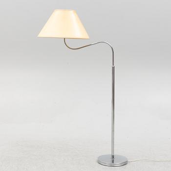 Josef Frank, floor lamp, model 2368 in chrome-plated metal, Svenskt Tenn, second half of the 20th century.