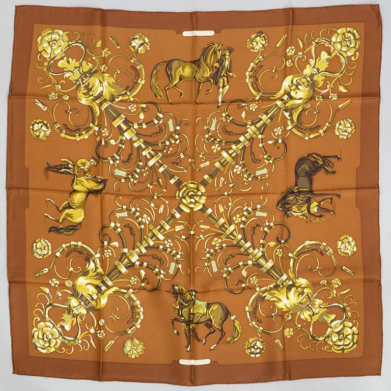 Hermès, scarf, "Parc Royale".