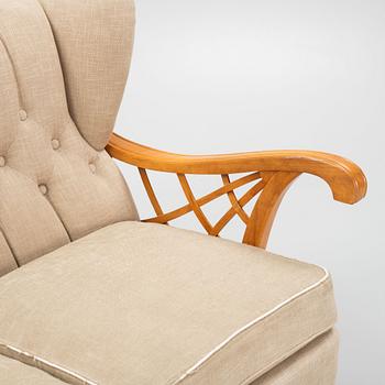 A Swedish Modern sofa, 1940's/50's.