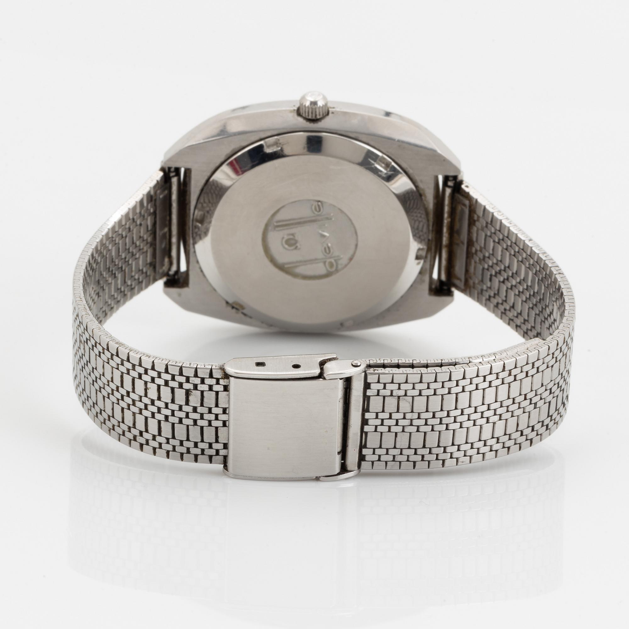Omega, De Ville, Electronic (f300Hz), wristwatch, 37,5 mm.