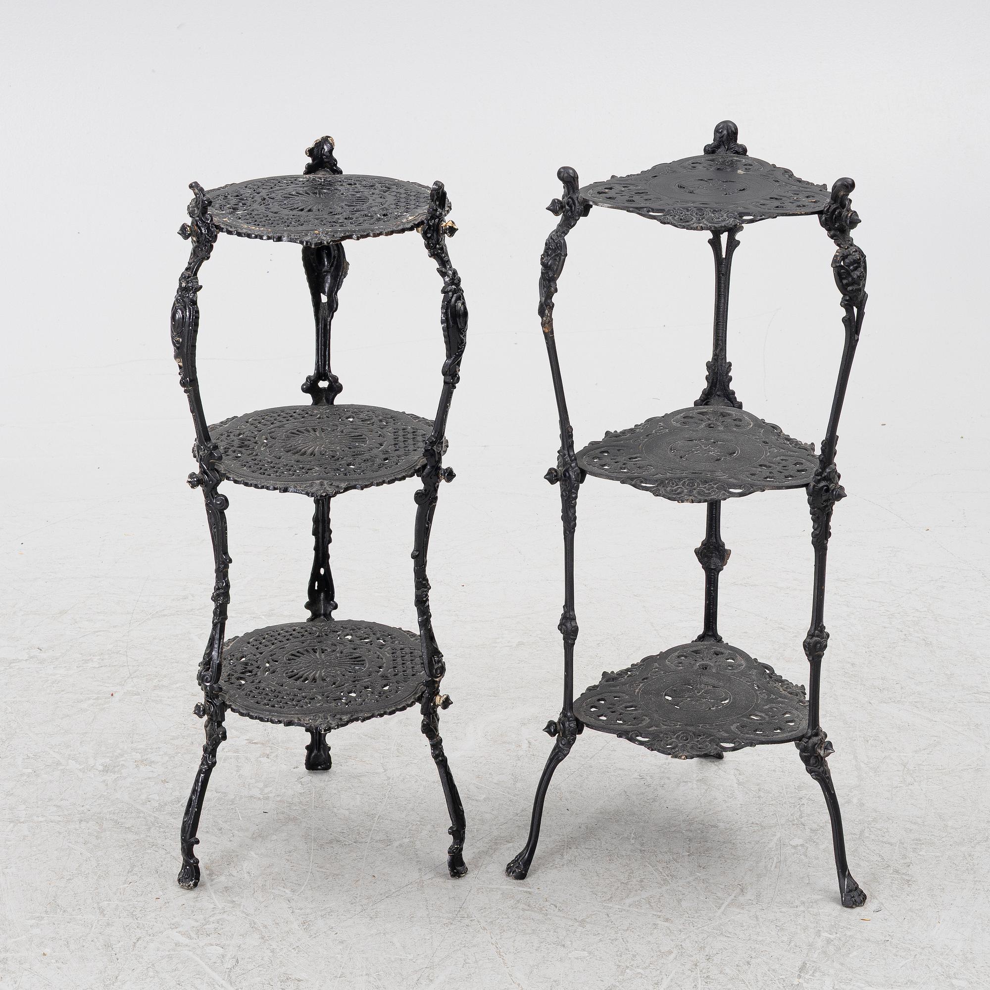 Pedestals, 2 pcs, similar, 20th century.