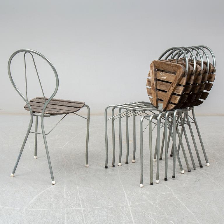 A set of six 'Pia' chairs by Tore Ahlsén for Gärsnäs.