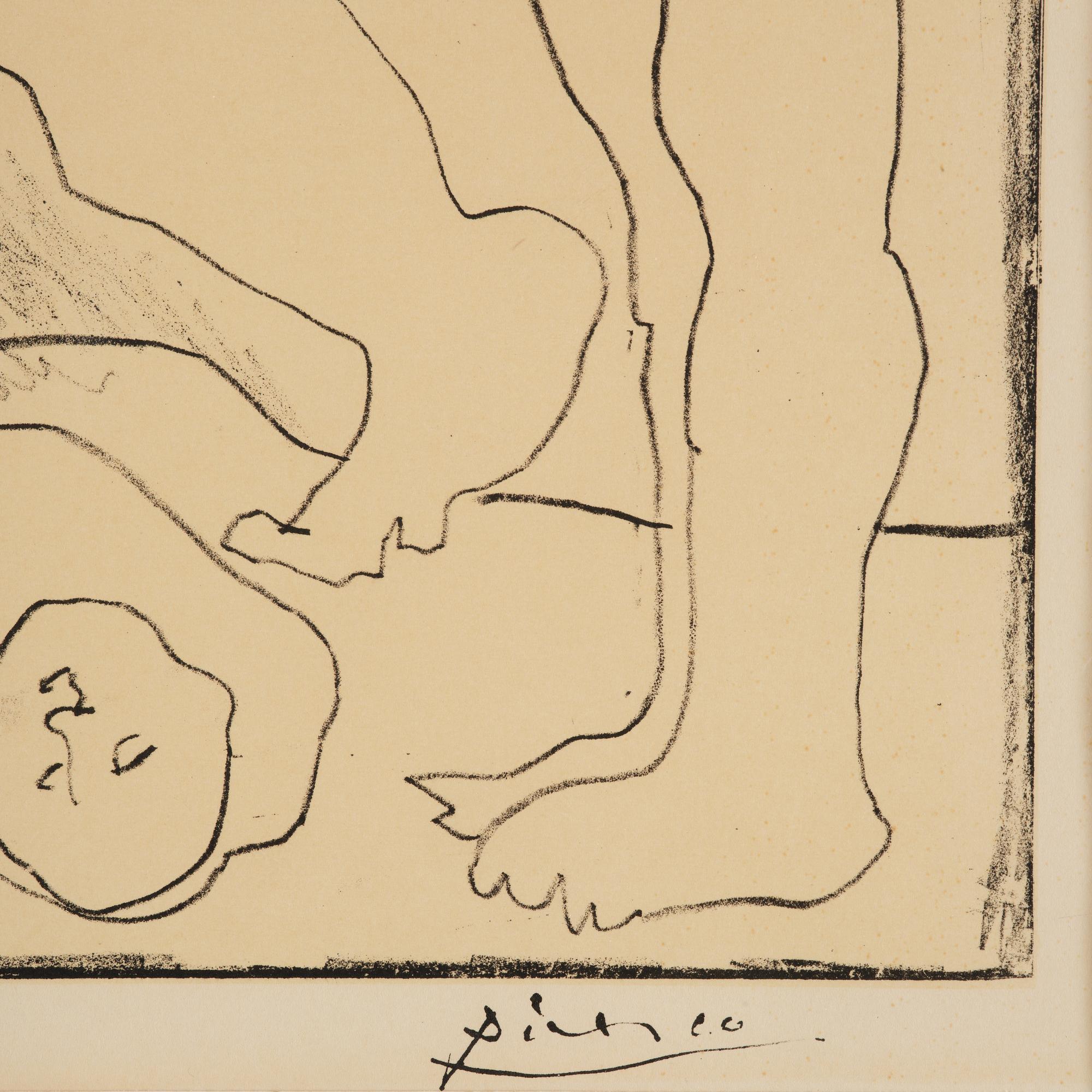 Pablo Picasso, efter, "La danse des faunes".