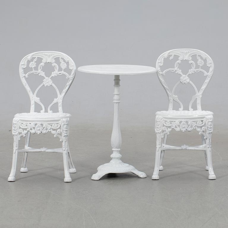 Trädgårdsgrupp, tre delar, J & C G Bolinder, Stockholm.