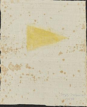 Sergej Jensen, "The Last yellow Triangle".